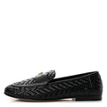 Goatskin Braided Soho Flat Loafer 41 Black