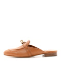 Calfskin Oz Mules 36 Naturel