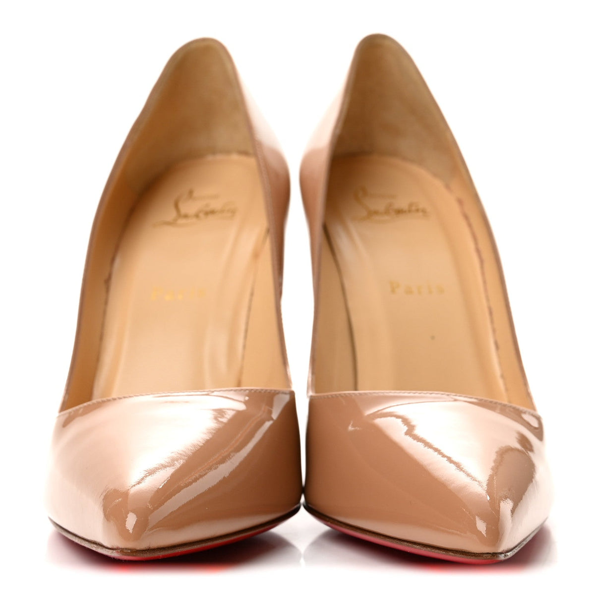 Patent Pigalle Follies 100 Pumps 40.5 Nude