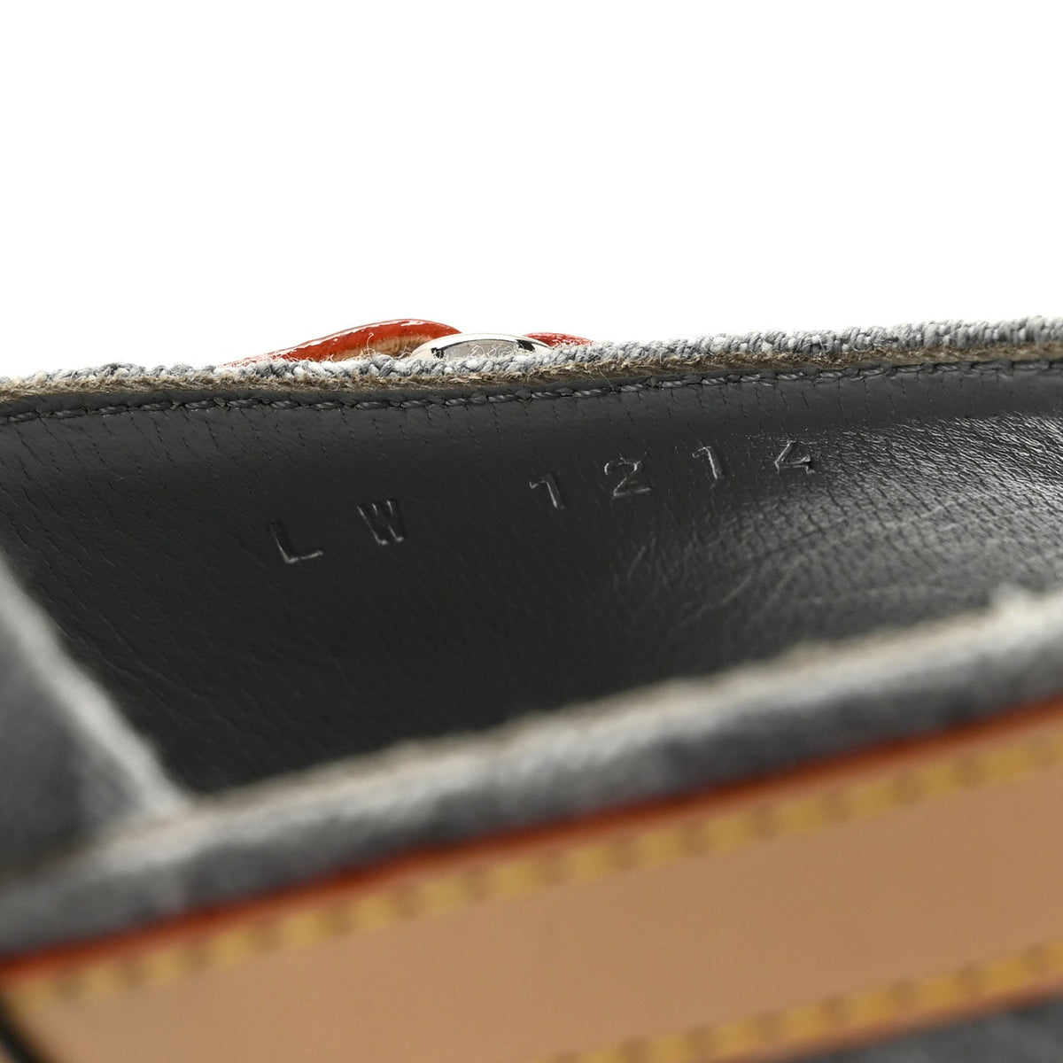 Monogram Denim 6AM Mules 40 Gray