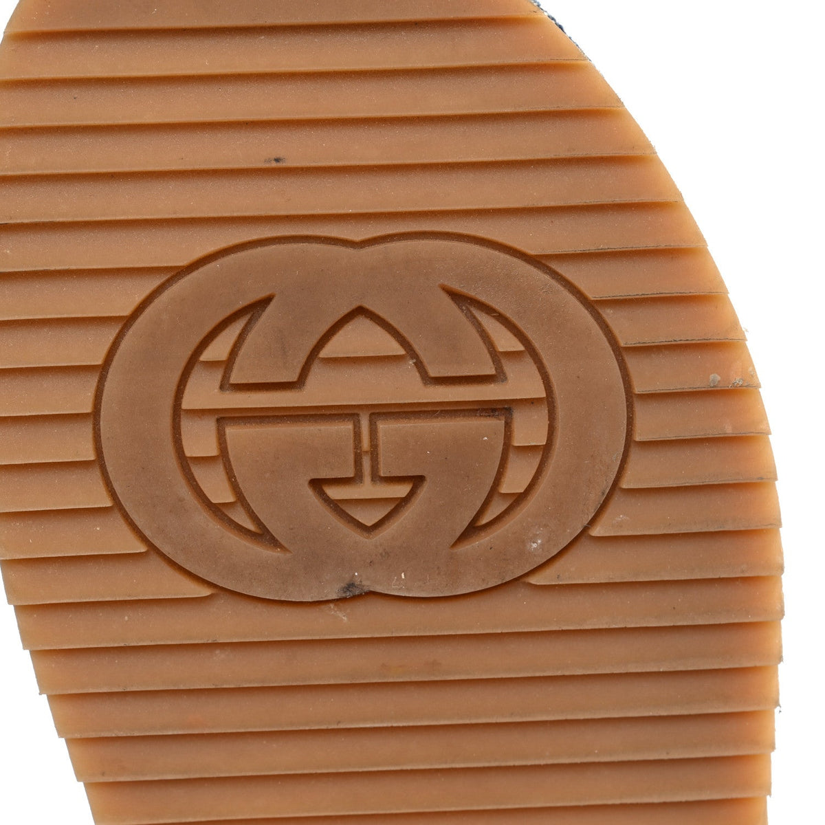 New Denim GG Monogram Angelina Platform 55mm Slide Sandals 36.5 Blue Tea