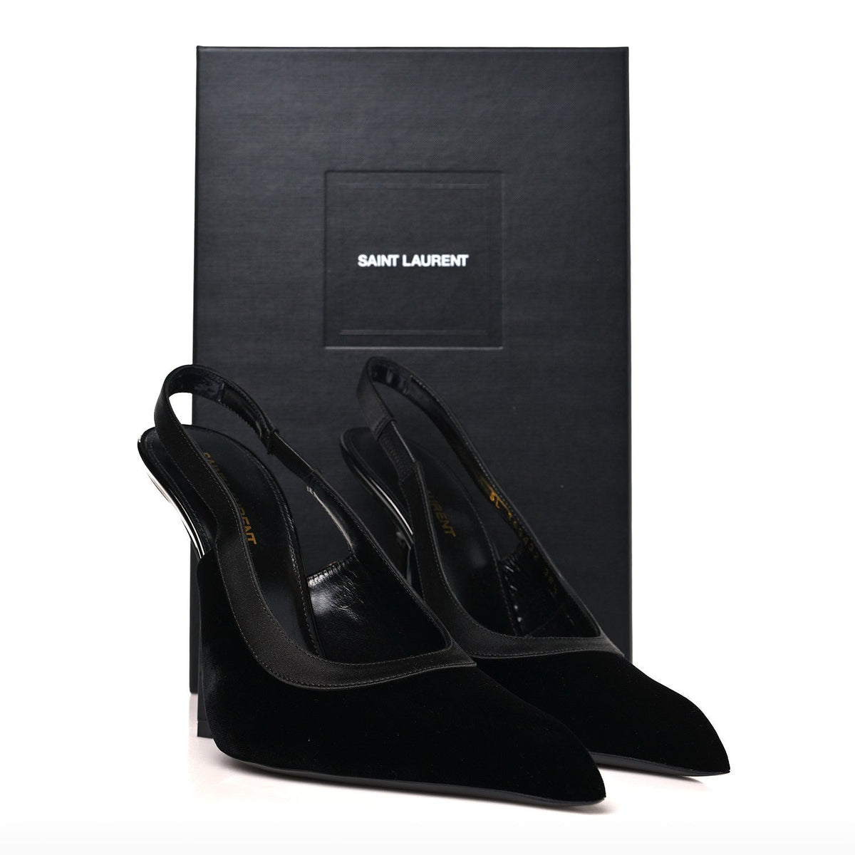 Velluto Master Raso Regale Victoire 115 Slingback Pumps 38.5