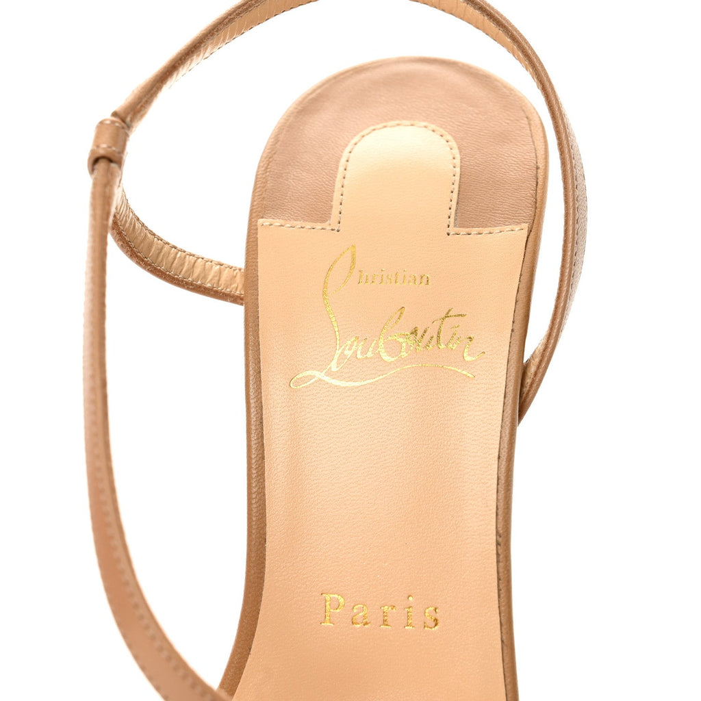 Nappa Rosalie 100 Sandals 38 Nude