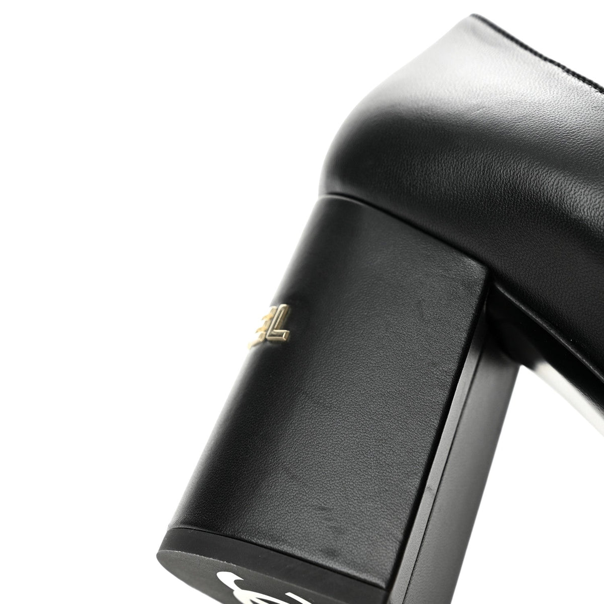 Lambskin Mary Jane Platform Pumps 37 Black