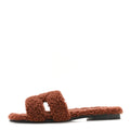 Woolskin Oran Sandals 36 Cognac