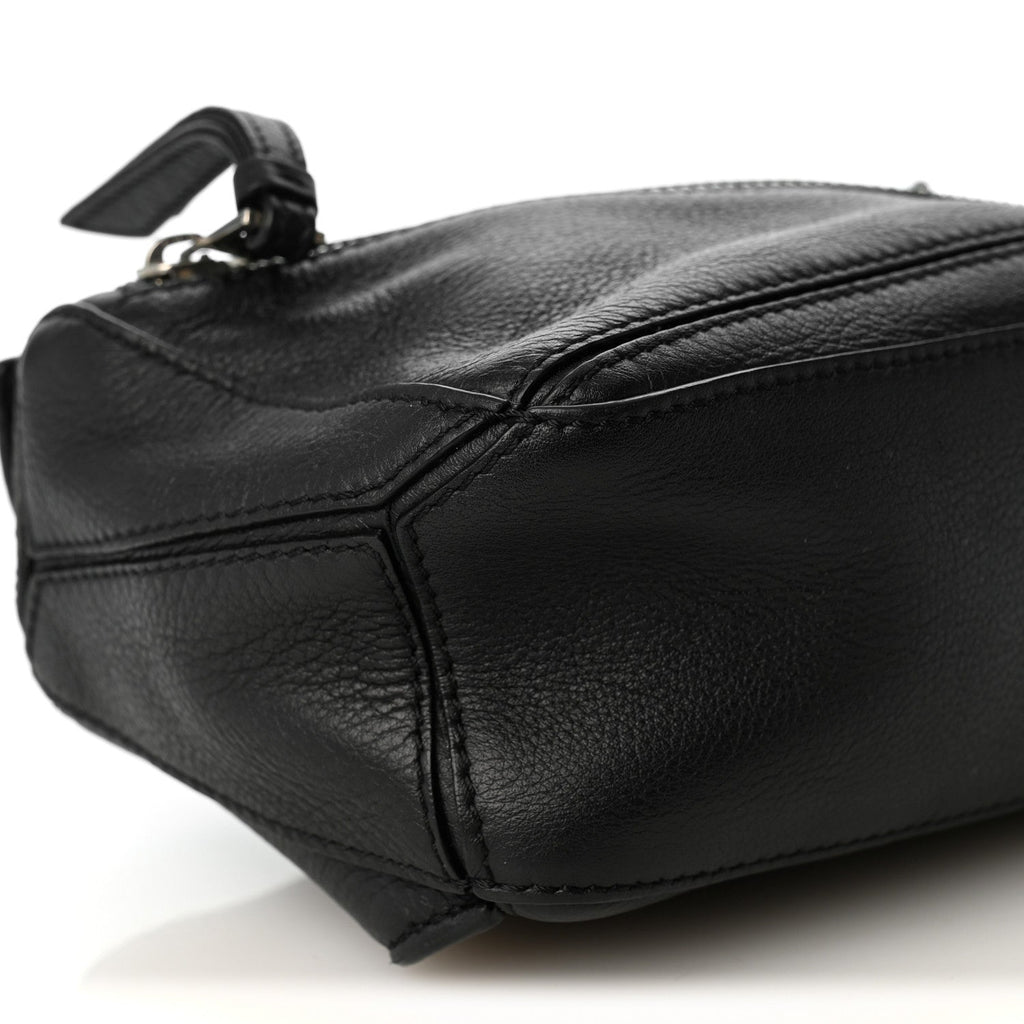 Calfskin Mini Puzzle Bumbag Black
