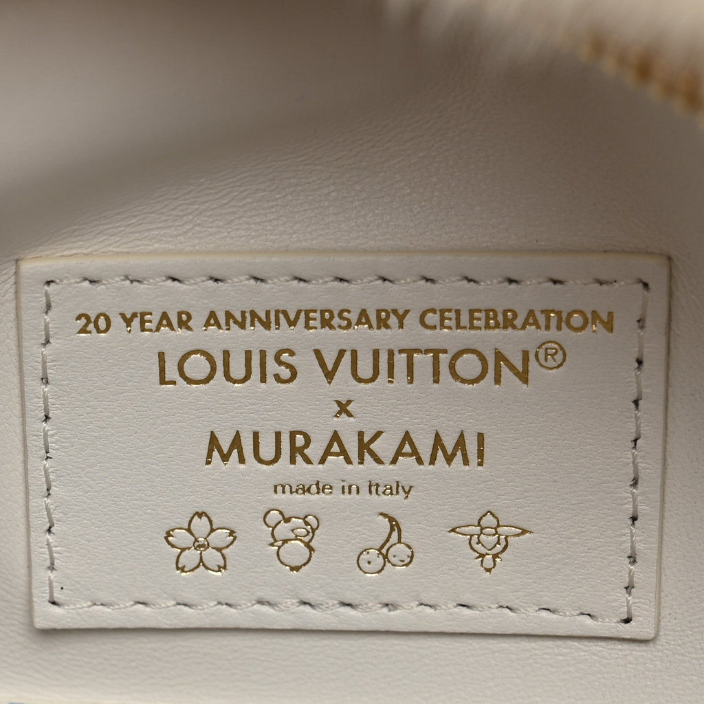 LV X TM Mink Ostrich Monogram Bum Bag White Multicolor