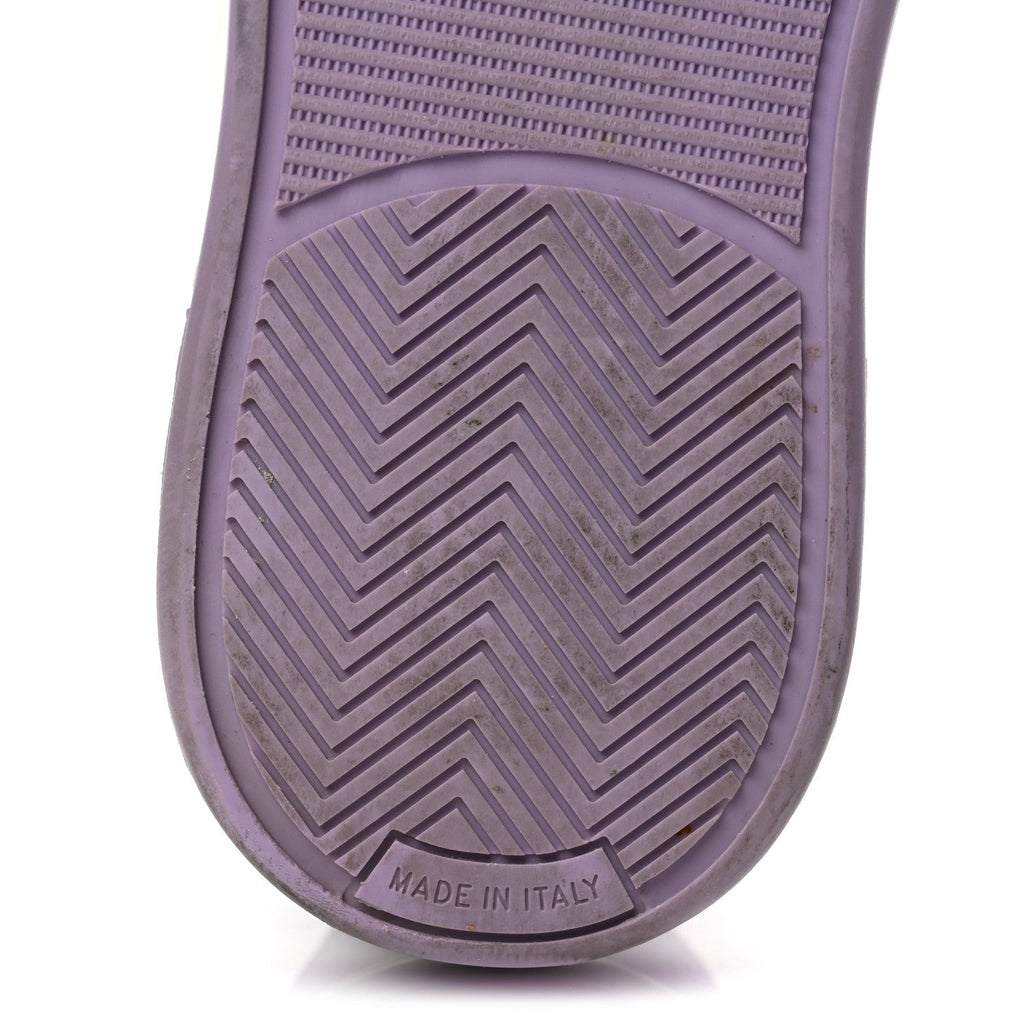 Cotton Sneakers 39 Purple White