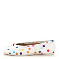 Coated Canvas Confetti Printed Tabi New Ballerina Flats 37 White Multicolor