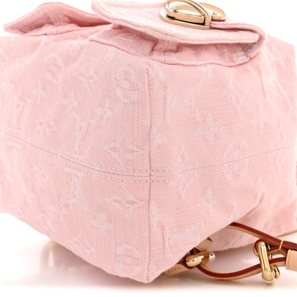 Denim Venice Backpack Washed Pink