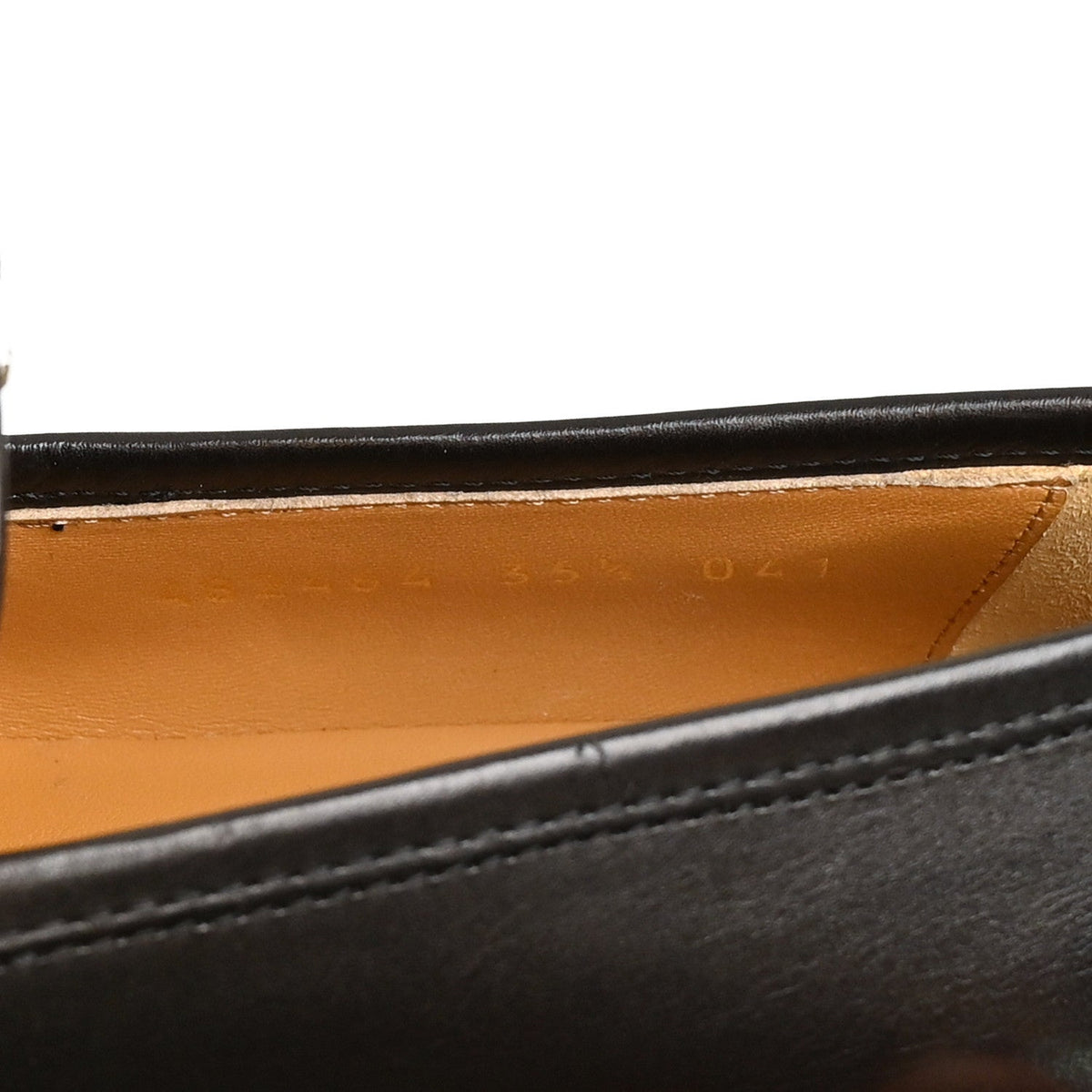 Calfskin Womens Jordaan Loafers 35.5 Black