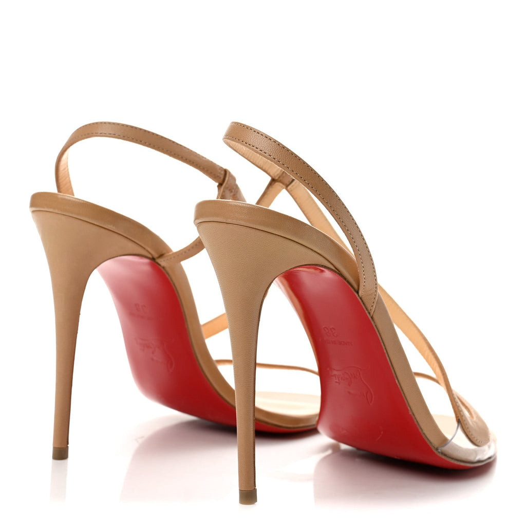 Nappa Rosalie 100 Sandals 38 Nude