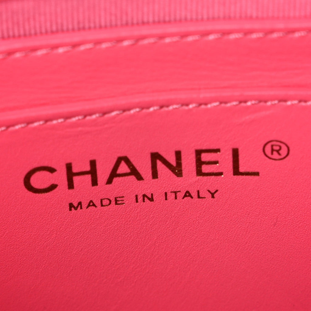 Caviar Quilted Mini Urban Spirit Backpack Pink