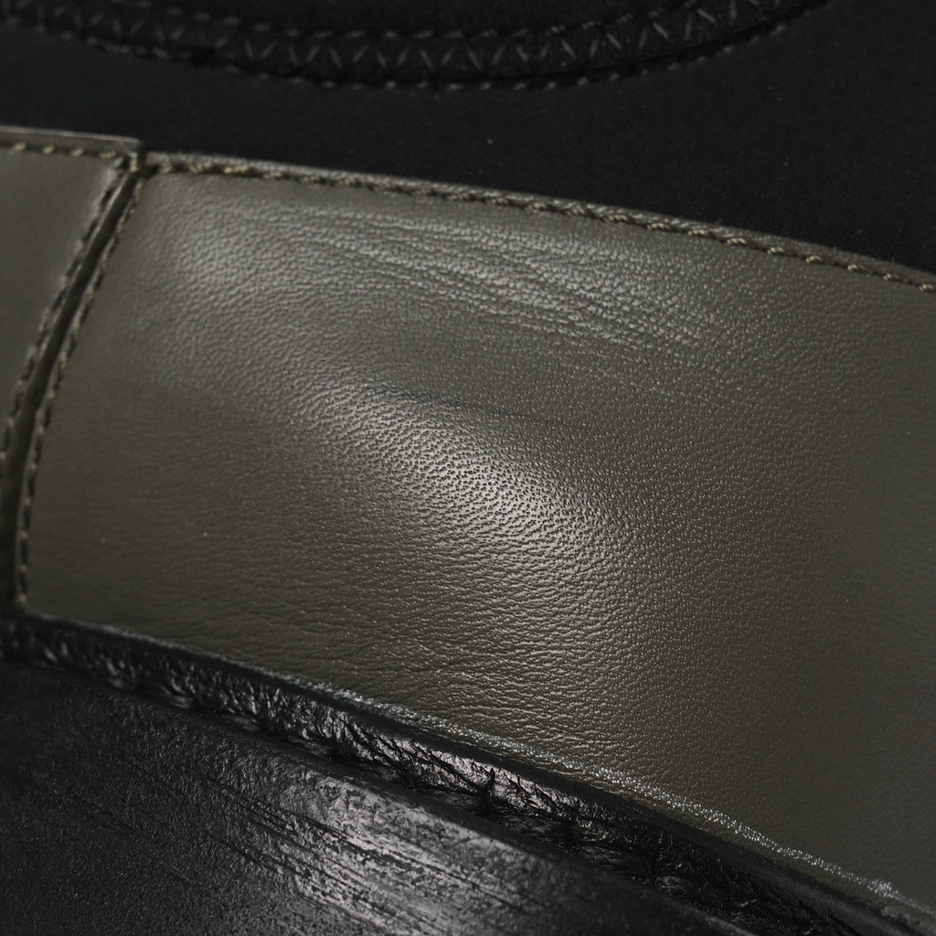Calfskin Beaubourg Ankle Boots 39 Black Green