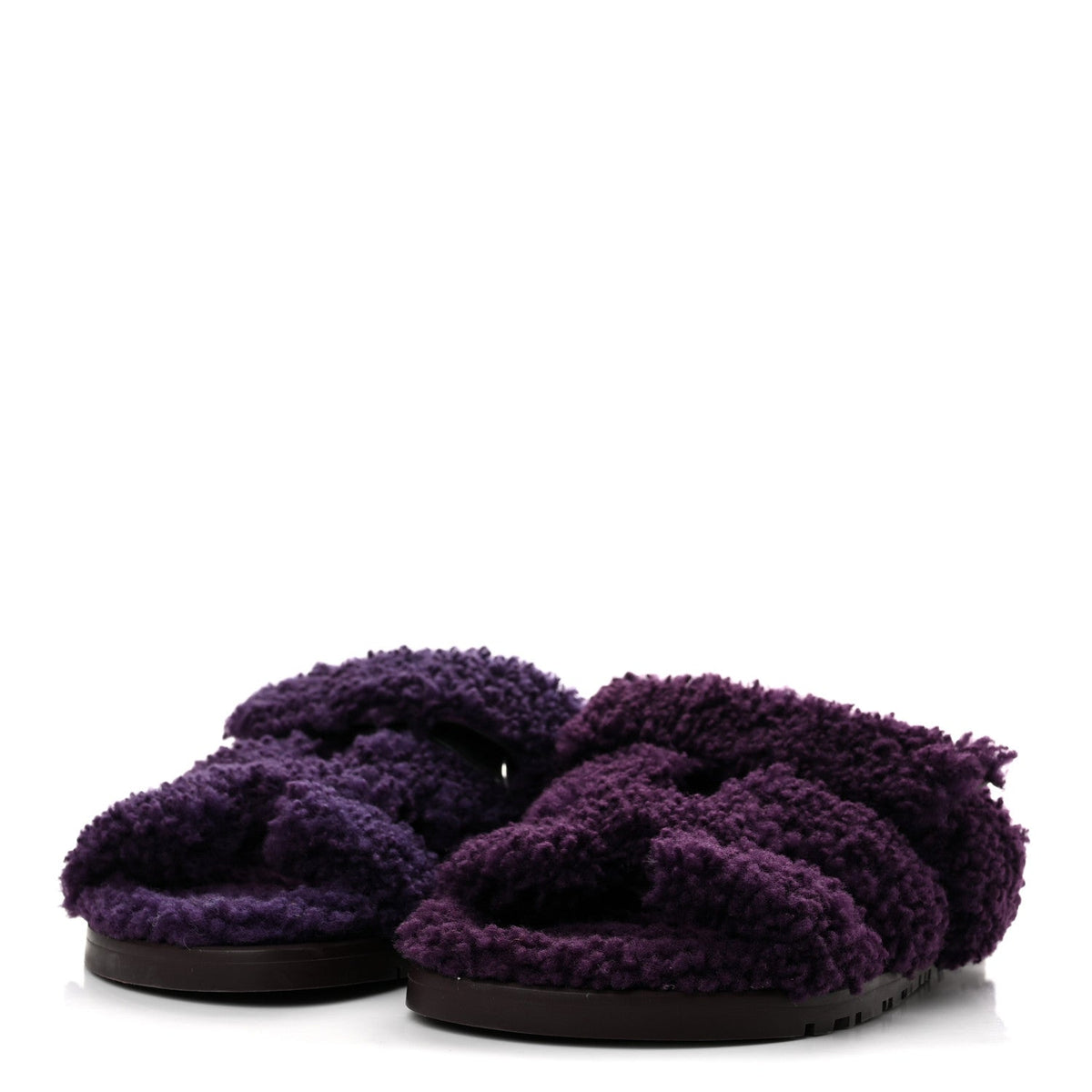 Woolskin Womens Chypre Sandals 36 Violet Fonce