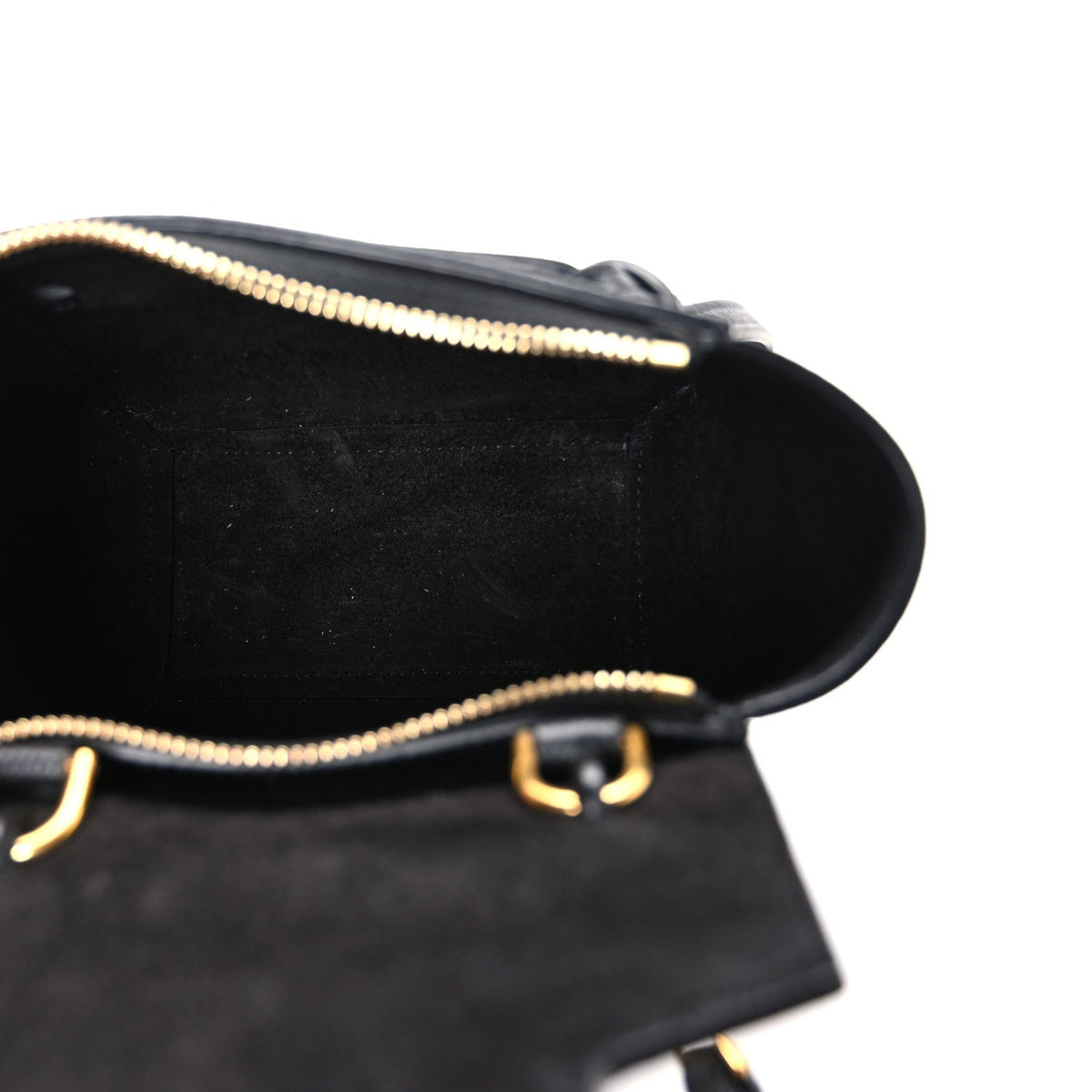 Grained Calfskin Pico Belt Bag Black