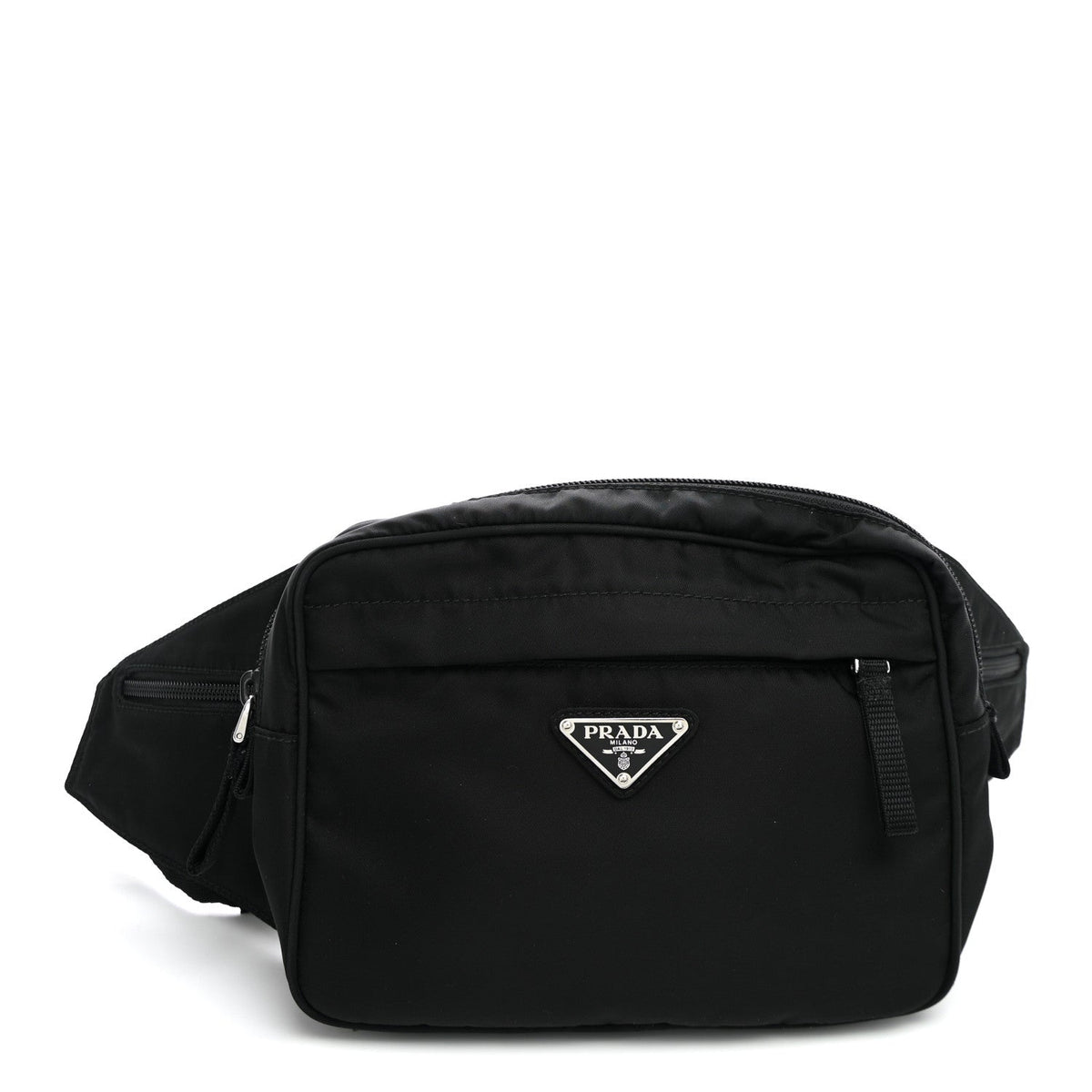 Tessuto Nylon Montagna Belt Bag Black