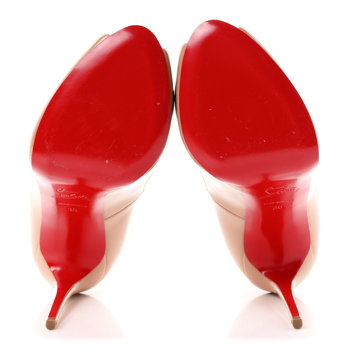 Patent New Very Prive 120 Pumps 36 Nude