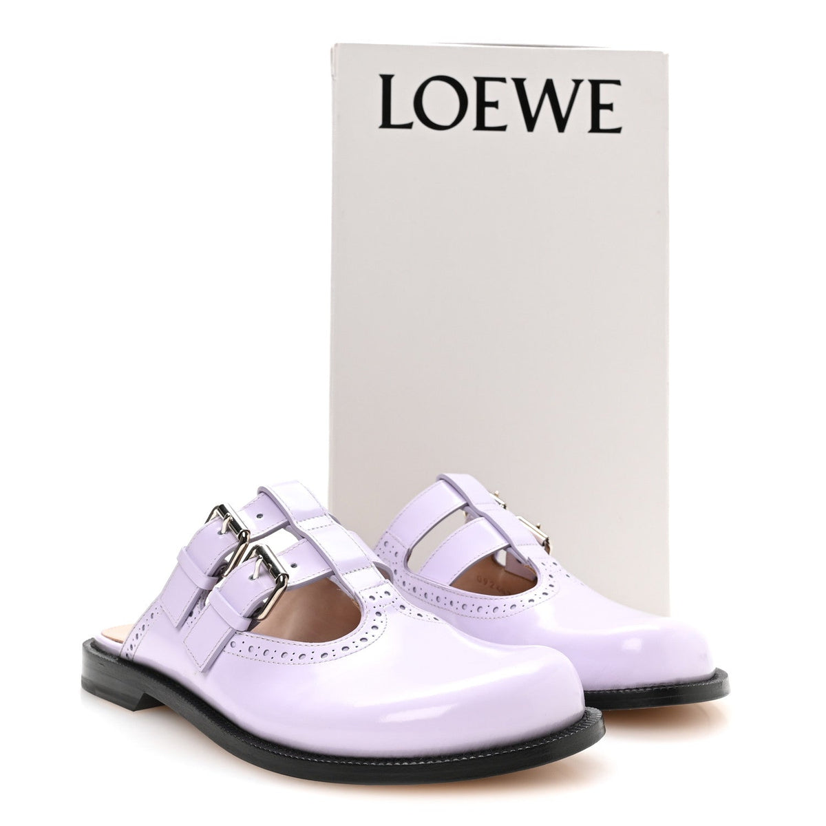 Calfskin Campo Mary Jane Mule 37 Lilac