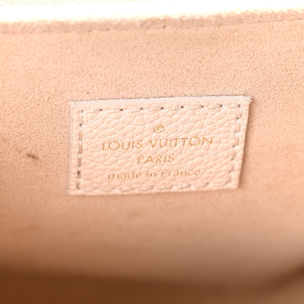 Empreinte Monogram Spring In The City Tiny Backpack Kaki Beige Cream