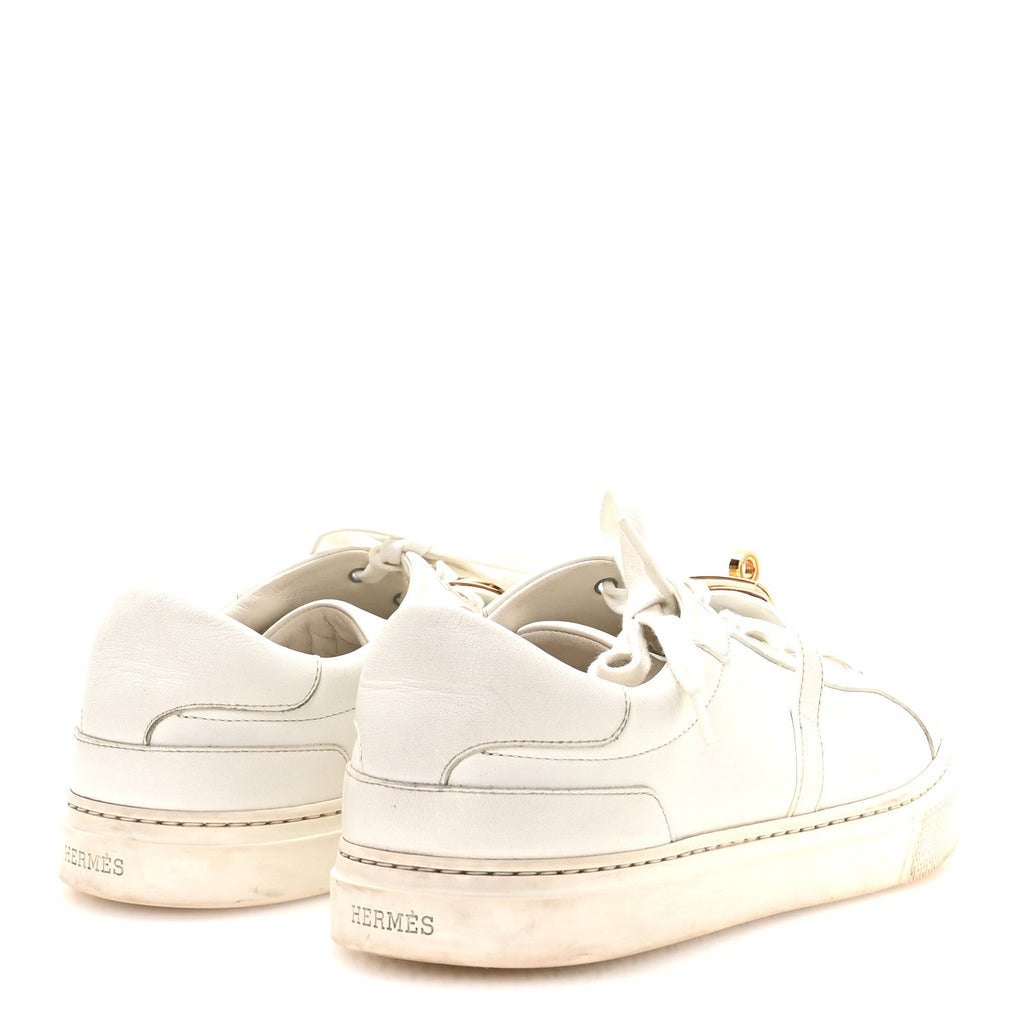 Calfskin Day Sneakers 40 White