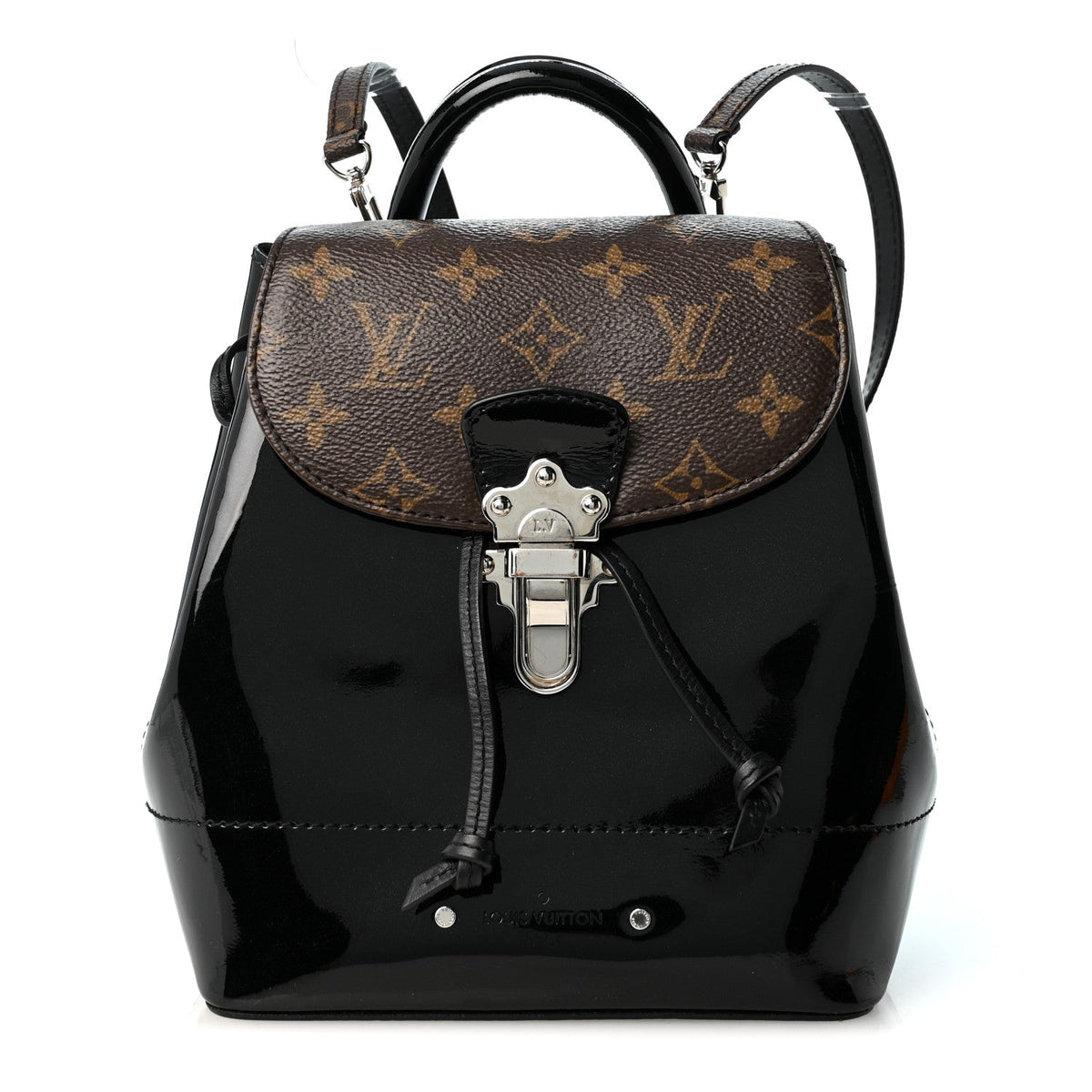 Patent Monogram Hot Springs Backpack Black