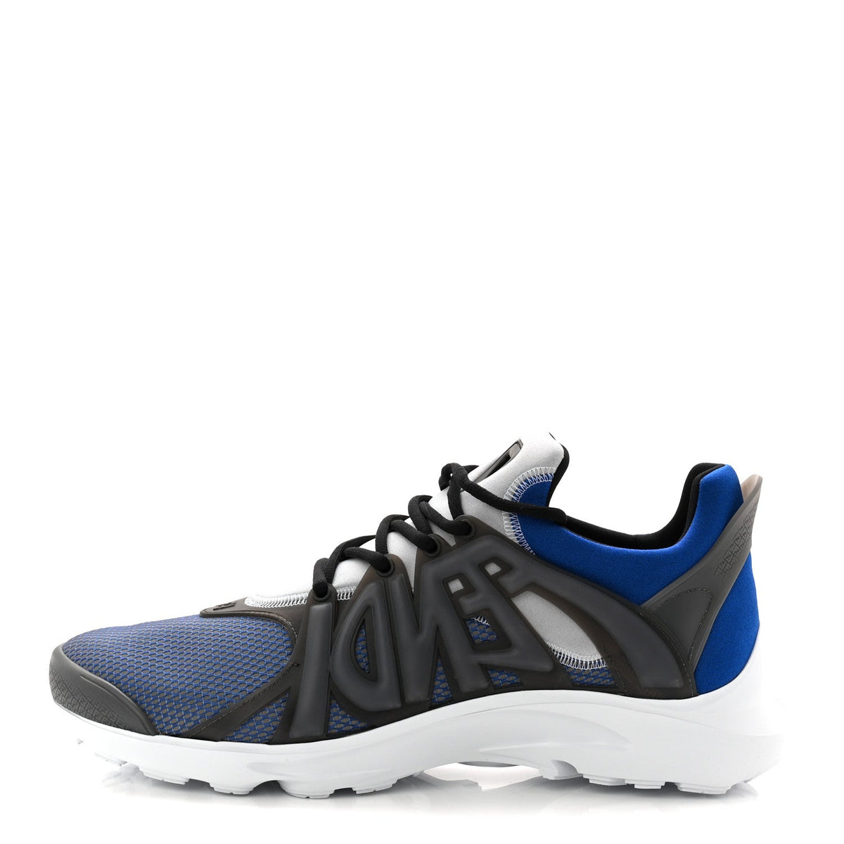 Tessuto Tecnico Mens Tag Sneakers 11 Blue Neon Multicolor