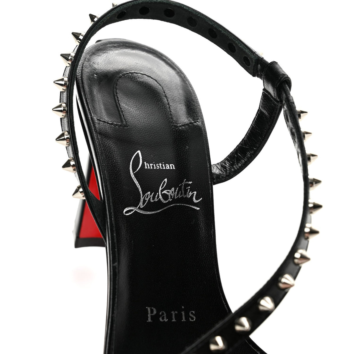 Nappa Rosa Condorapik 85 Spike Sandals 36.5 Black