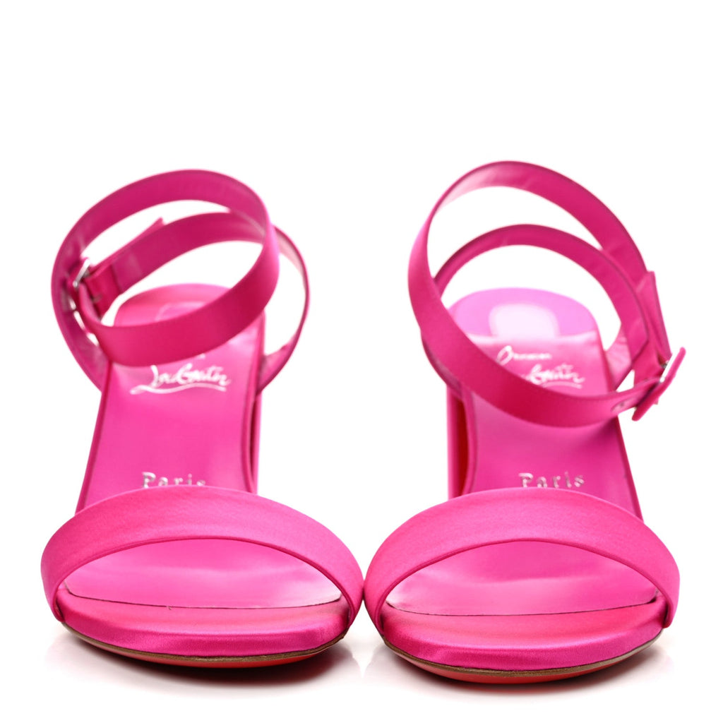 Satin Miss Sabina 85 Sandals 39 Holly Pink