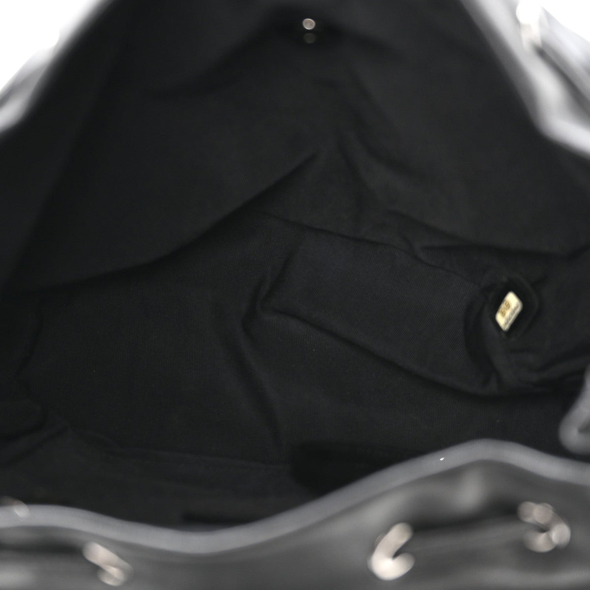 Lambskin Quilted Large Urban Spirit Backpack Black