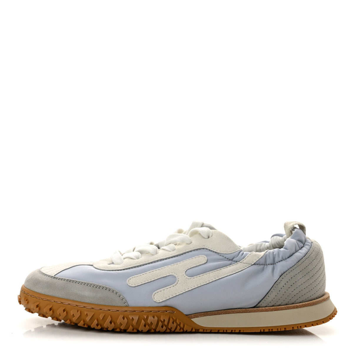 Suede Goatskin Jet Sneakers 40 Gris Arctique White