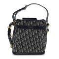 Oblique Calfskin Medium C'est Dior Bucket Bag Blue