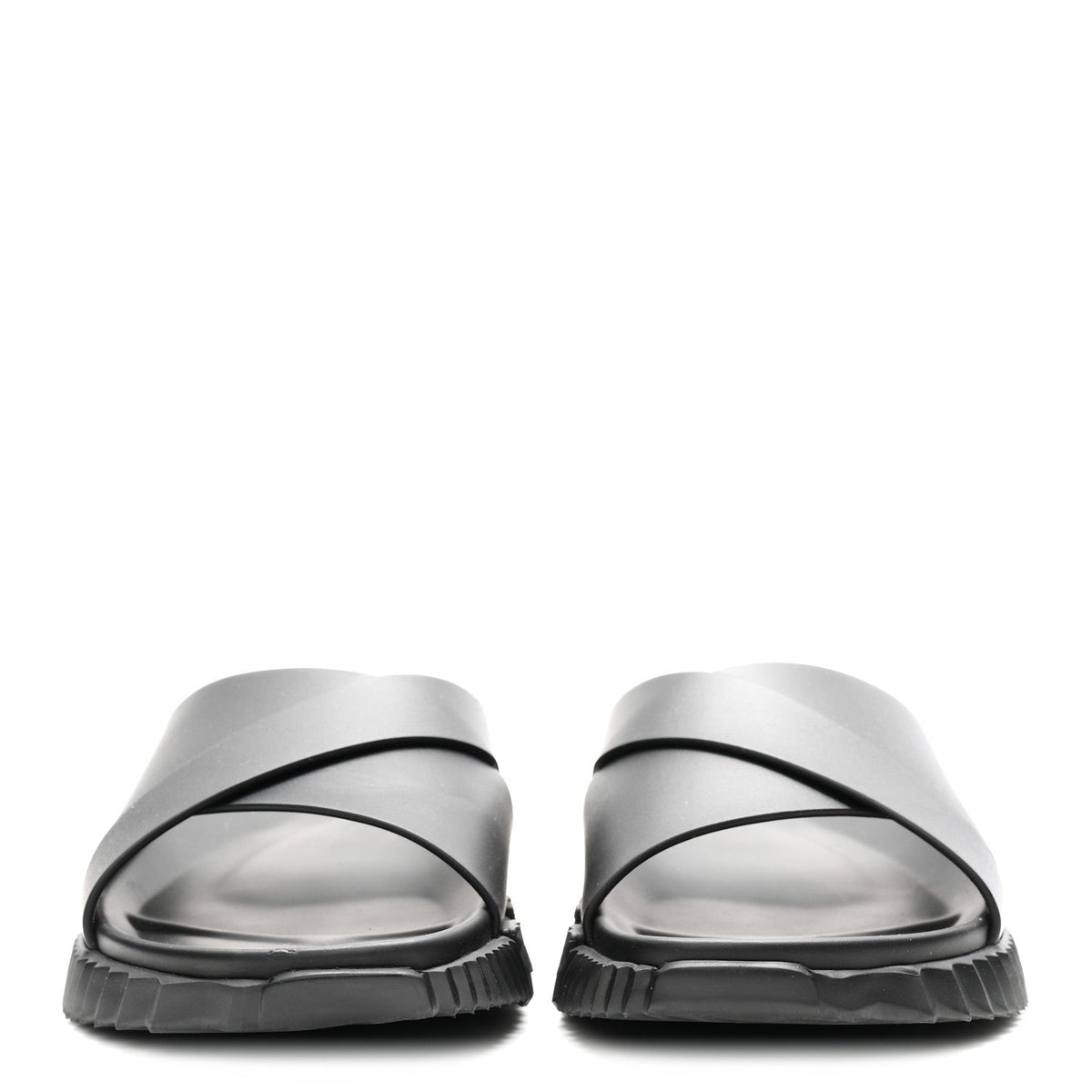 Nappa Mens Infra Sandals 42 Black