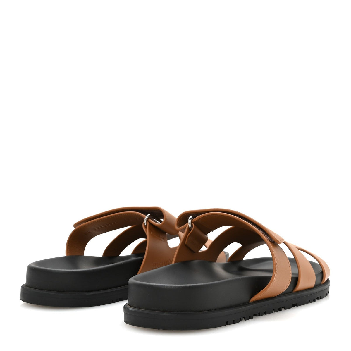 Calfskin Womens Chypre Sandals 40 Naturel