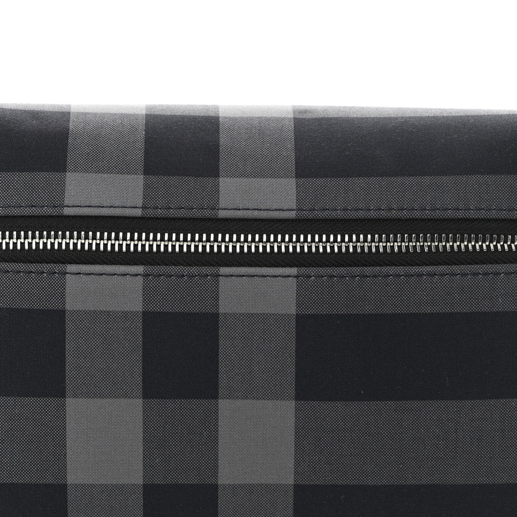 House Check Sonny Bum Bag Navy Grey