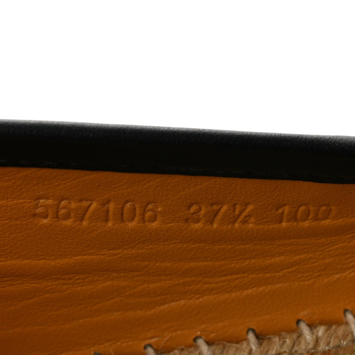 Microguccissima Signature Espadrilles 37.5 Black
