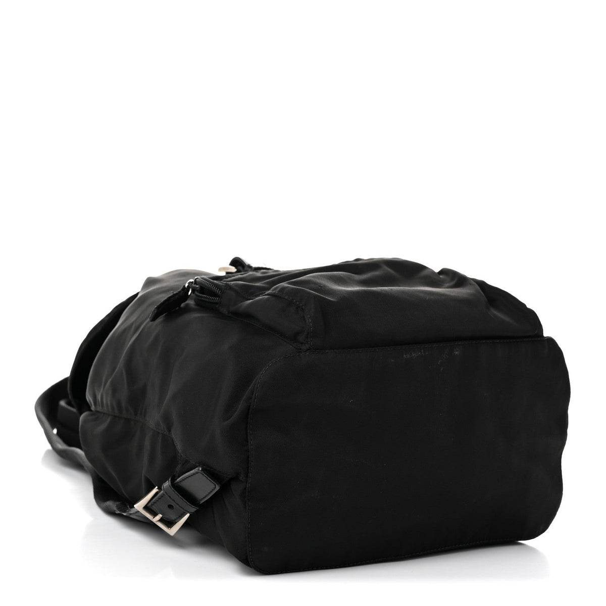 Tessuto Nylon Vela Cinch Backpack Black
