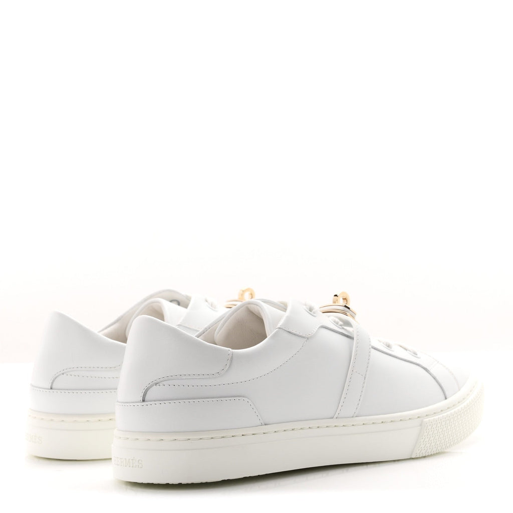 Calfskin Day Sneakers 38 White