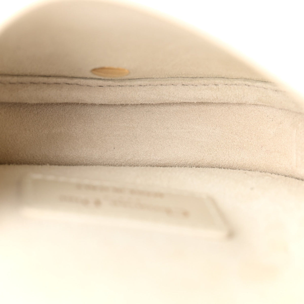 Box Calfskin Micro Bobby Waist Bag Latte
