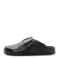 Matte Calfskin Sunday Mules 38 Black