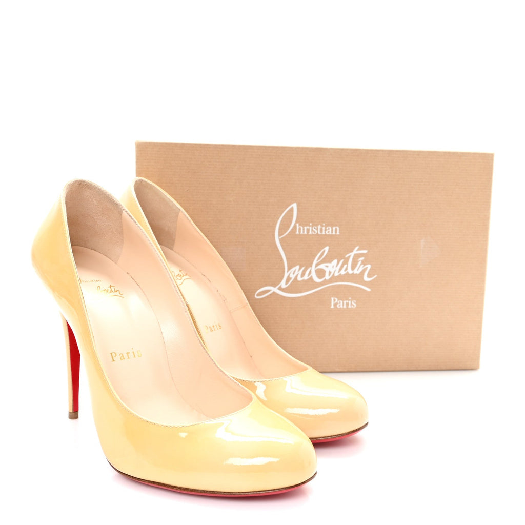 Patent Fifi 100 Pumps 38.5 Nude