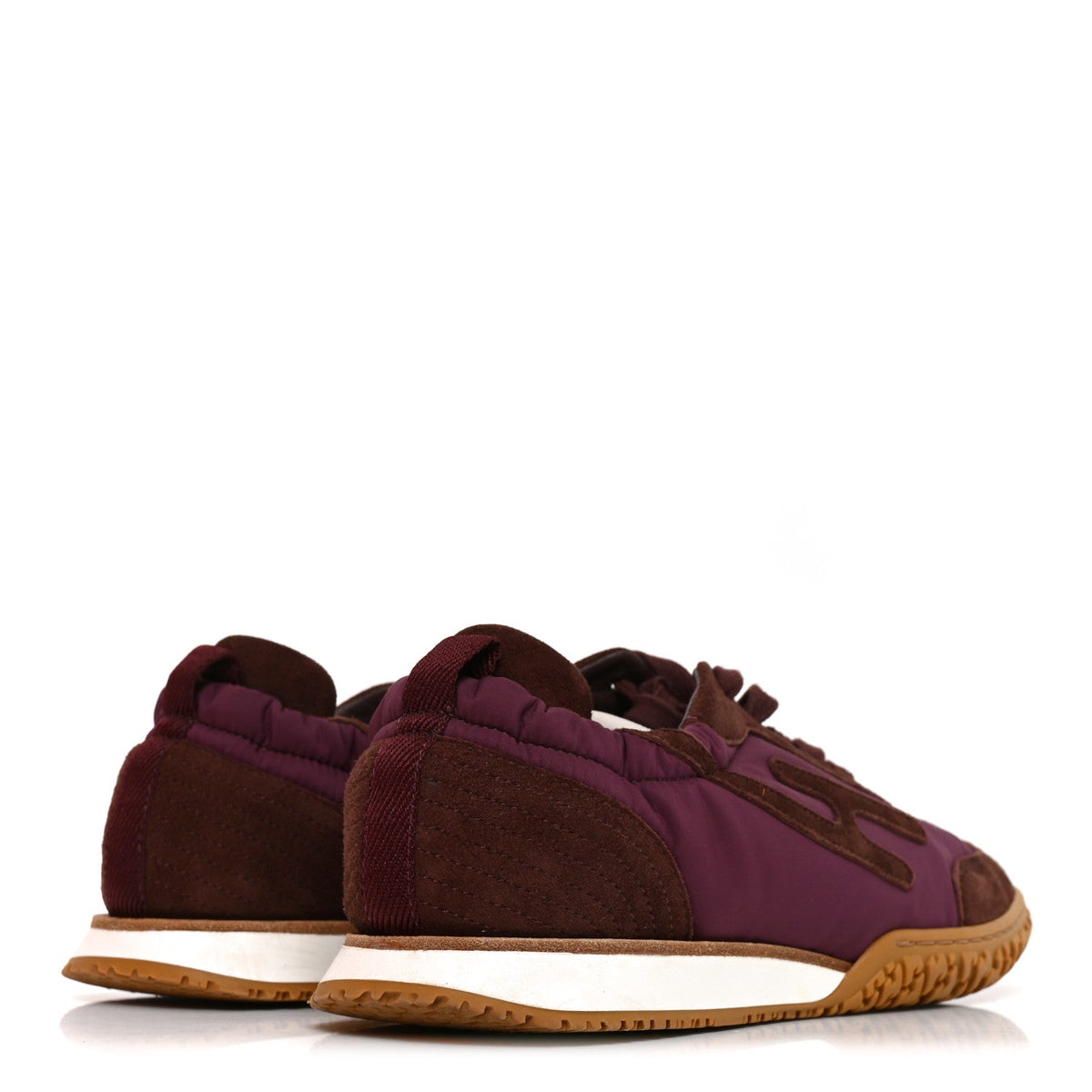 Suede Goatskin Jet Sneakers 37.5 Marron Palissandre