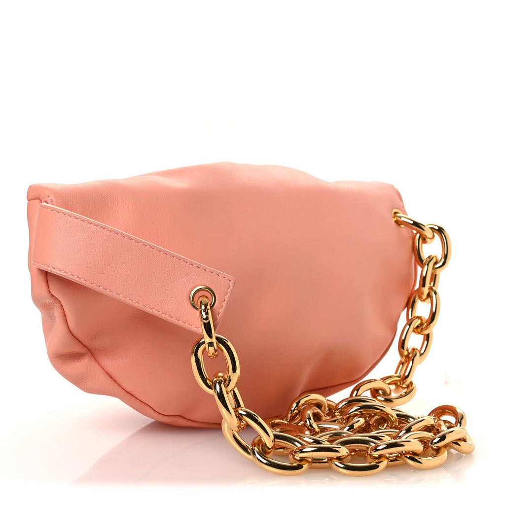 Nappa The Belt Chain Pouch Peachy