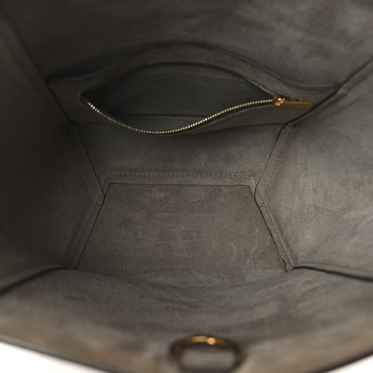 Soft Grained Calfskin Small Sangle Bucket Bag Taupe