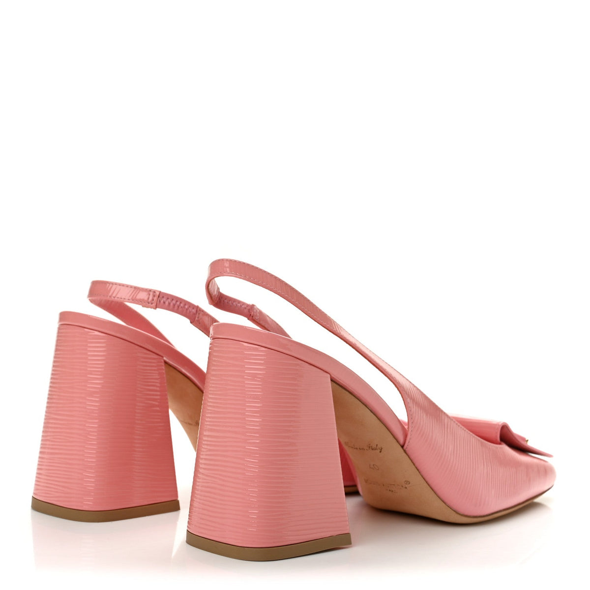 Electric Epi Shake Slingback Pumps 40 Pink