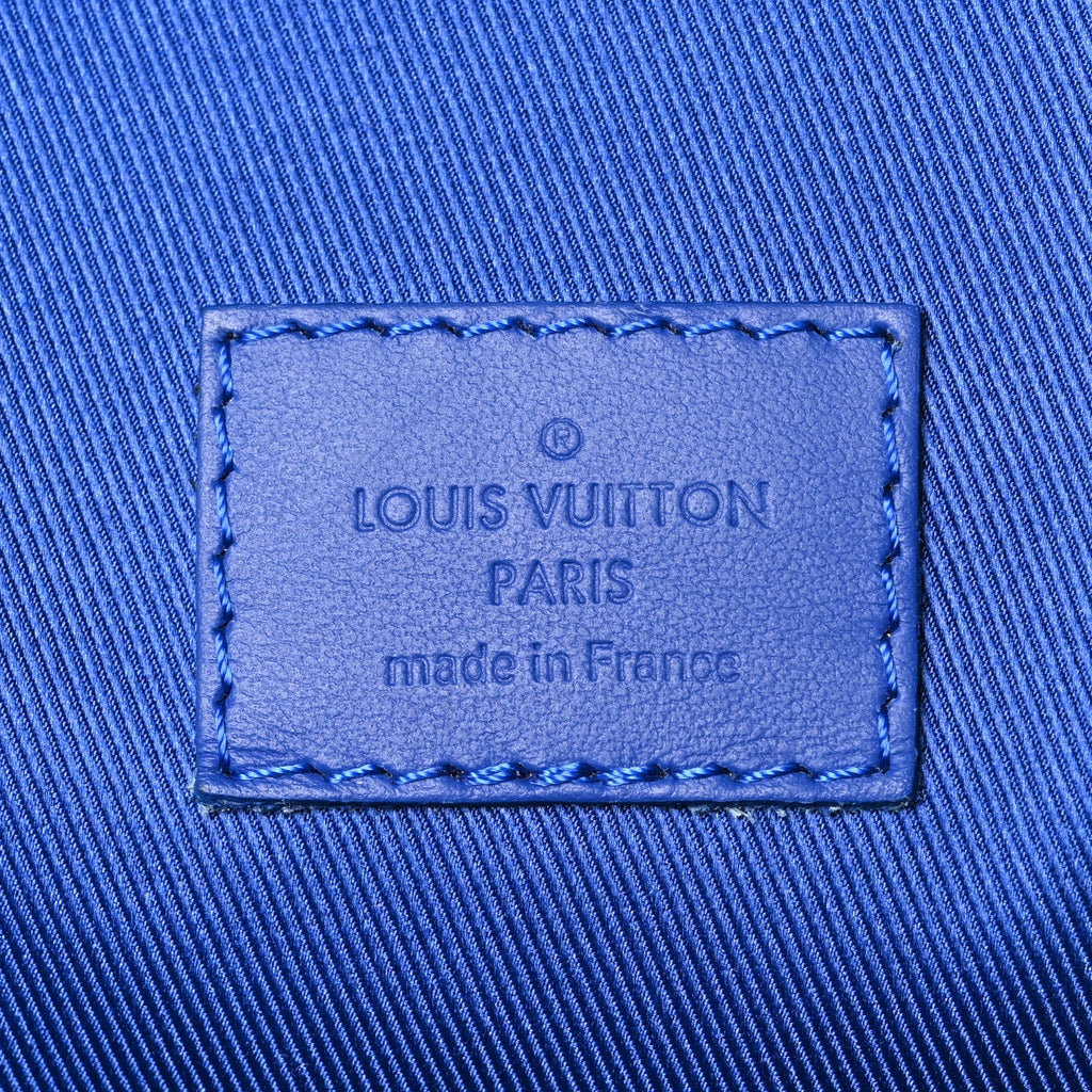 Taurillon Monogram Christopher MM Backpack Blue