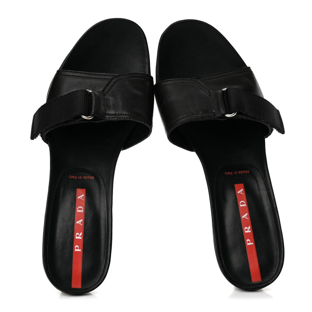 Nappa Womens Sport Sandals 38 Black