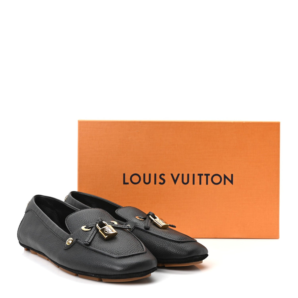 Grained Calfskin Flore Card Shoe 40 Black