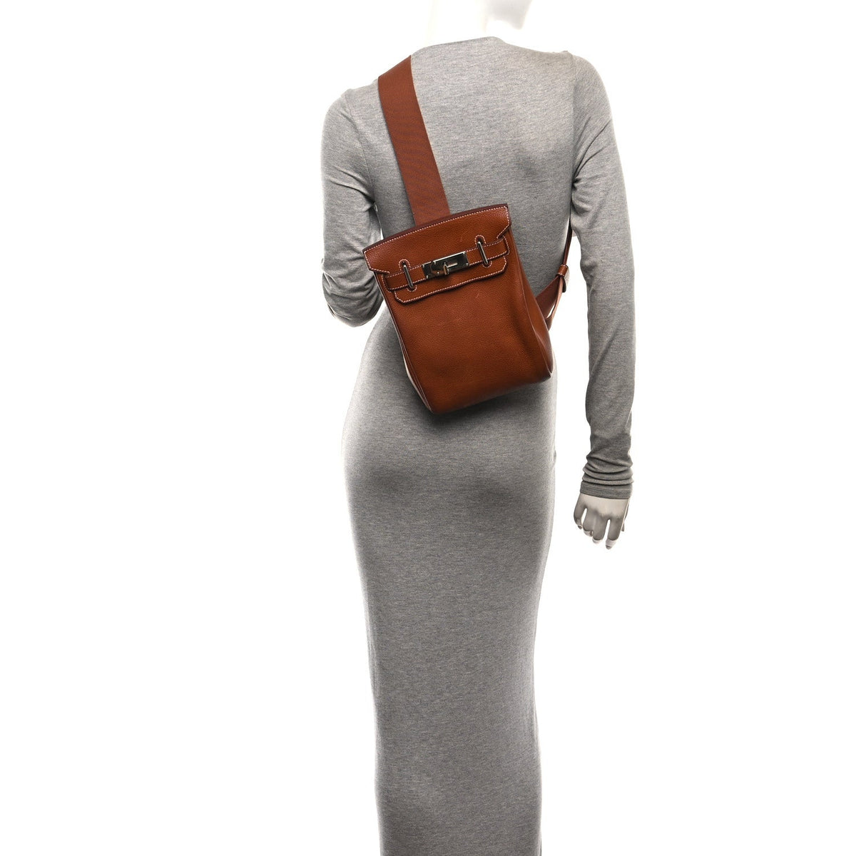 Natural Barenia Faubourg Hac A Dos PM Backpack Fauve