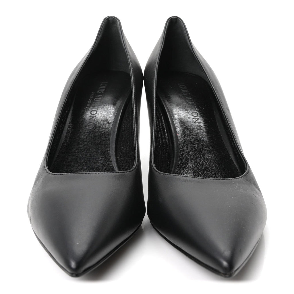 Calfskin Cherie Pumps 37.5 Black